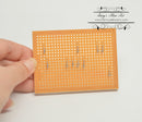 DIS 1:12 Dollhouse Miniature Pegboard with 10 Removable Hooks IM 0815
