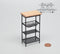 1:12 Dollhouse Miniature Black Utility Rack AZ B5139