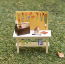 1:12 Dollhouse Miniature Workbench with Accessories AZ SH0032