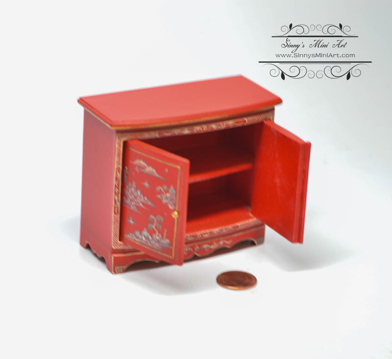 1:12 Dollhouse Miniature Chinese Cabinet/ Miniature Furniture AZ JJ09001CH