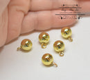 1:12 Dollhouse Miniature Christmas Glod XMAS Ornaments Set/5 AZ B0224