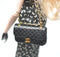 1:6 Miniature Doll Handbag/ Doll Purse Miniature luxury Bag Black MJC62-A