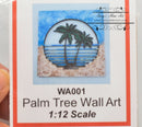 Clerance Sale 1:12 Dollhouse Miniature Palm Tree Wall AAM WA001