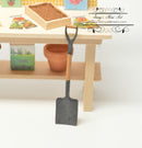 1:12 Dollhouse Miniature Spade, Nursery, Short/Miniature Tool IM 0194