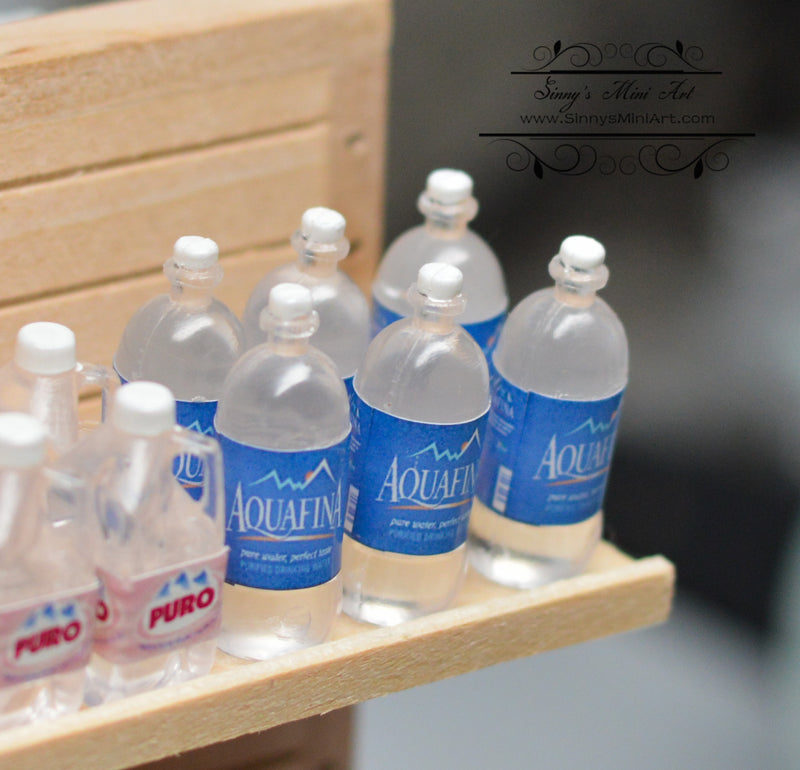 1:12 Dollhouse Miniature Bottle Water / Miniature Groceries 43011