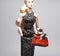 1:6 Doll Handbag Orange/ Purse Poppy Parker FR Barbie Fashion Royalty MJC63