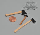 1:12 Dollhouse Miniature 3 Piece Chopping Tool Set AZ MA1159