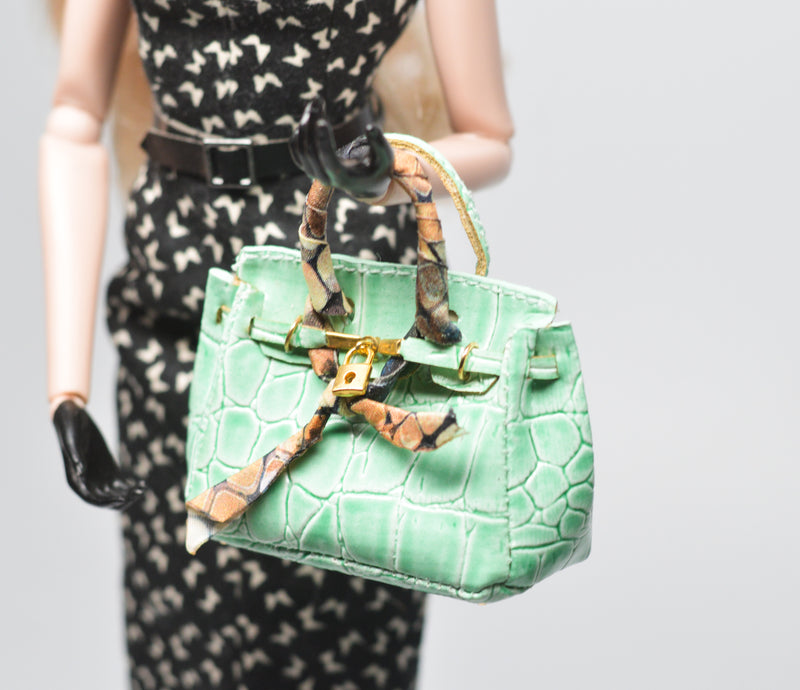 Straw Bag Bag for 1/6 Scale Dolls: Poppy Parker Fashion 