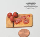 1:12 Dollhouse Miniature Cutting Tomato QTD 2