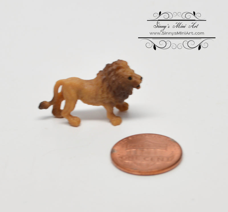 Miniature Lion/ Dollhouse Miniature Toy 1 PC AW 11533