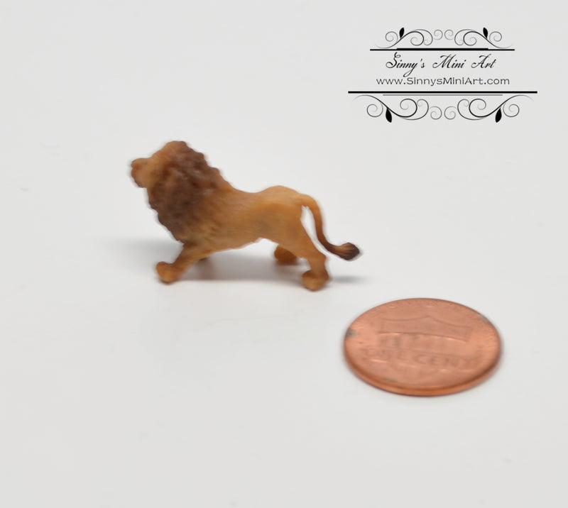 Miniature Lion/ Dollhouse Miniature Toy 1 PC AW 11533