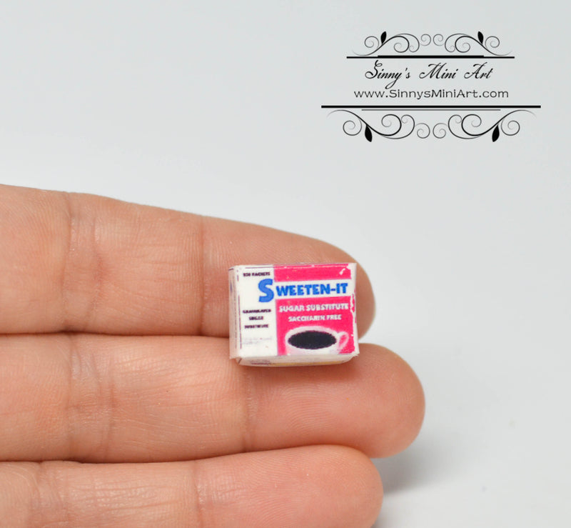 1:12 Dollhouse Miniature Box of Sweetener / Artificial Sweetener 55061