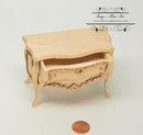 1:12 Dollhouse Unpainted Commode/Unfinished Furniture VM 1801
