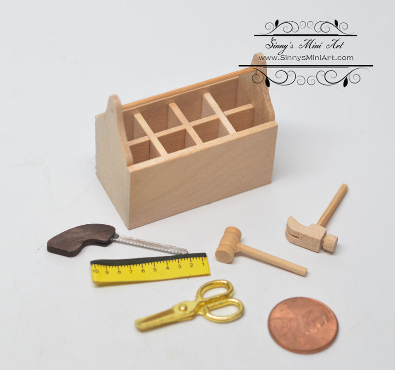 1: 6 Dollhouse Miniature Tool Box B147