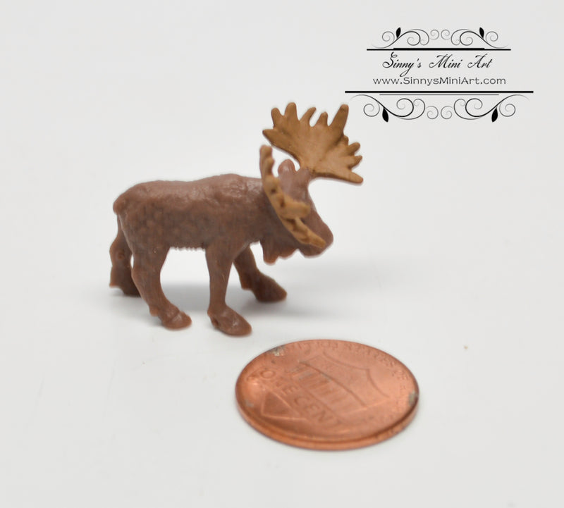 Miniature Moose/ Dollhouse Miniature Toy 1 PC AW 11791