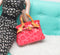1:6 Doll Handbag Hot Pink/ Purse Poppy Parker FR Barbie Fashion Royalty MJC63