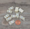 1:12 Dollhouse Miniature Stack of Money/ US Dollar Bundle D170