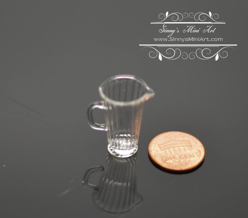 1:12 Dollhouse Miniature Cut Glass Pitcher BD HB335