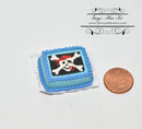 1:12 Dollhouse Miniature Pirate Skull and Crossbone Sheet Cake BD K2307