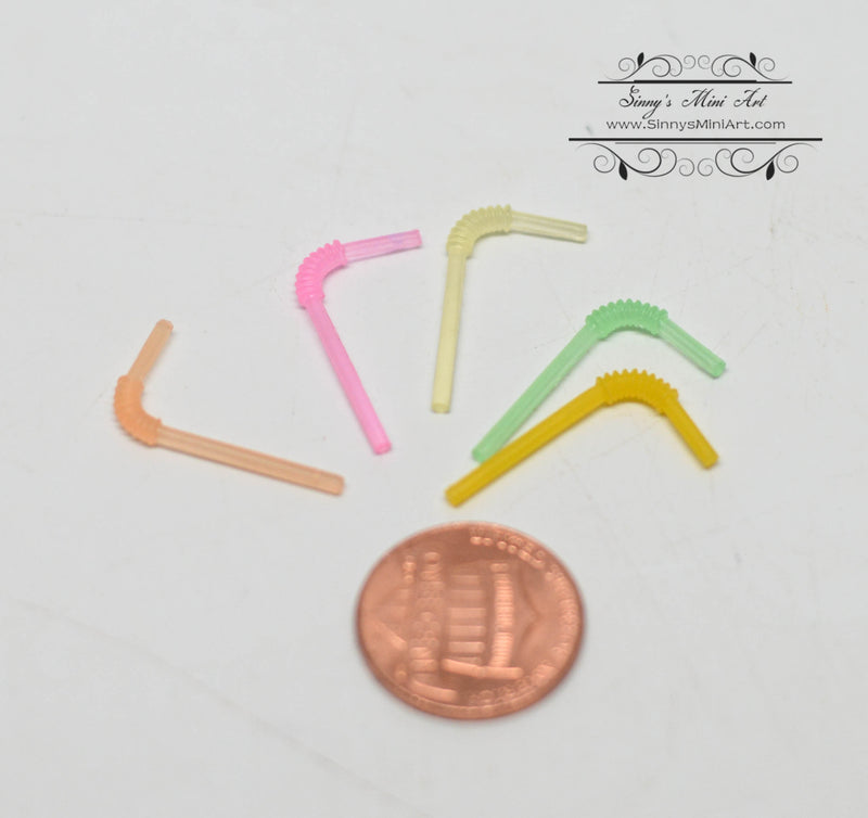 1:12 Dollhouse Miniature Straw D177