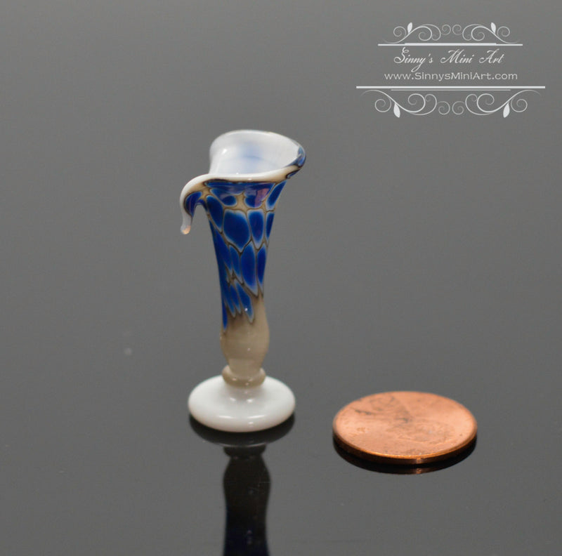 1:12 Dollhouse Miniature Hand Made Vase CIN 013-D