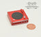 1:12 Dollhouse Miniature Record Player Deck Red DMUK M241R