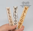 1:12 Dollhouse Miniature Welcome Sign SMA Sign001