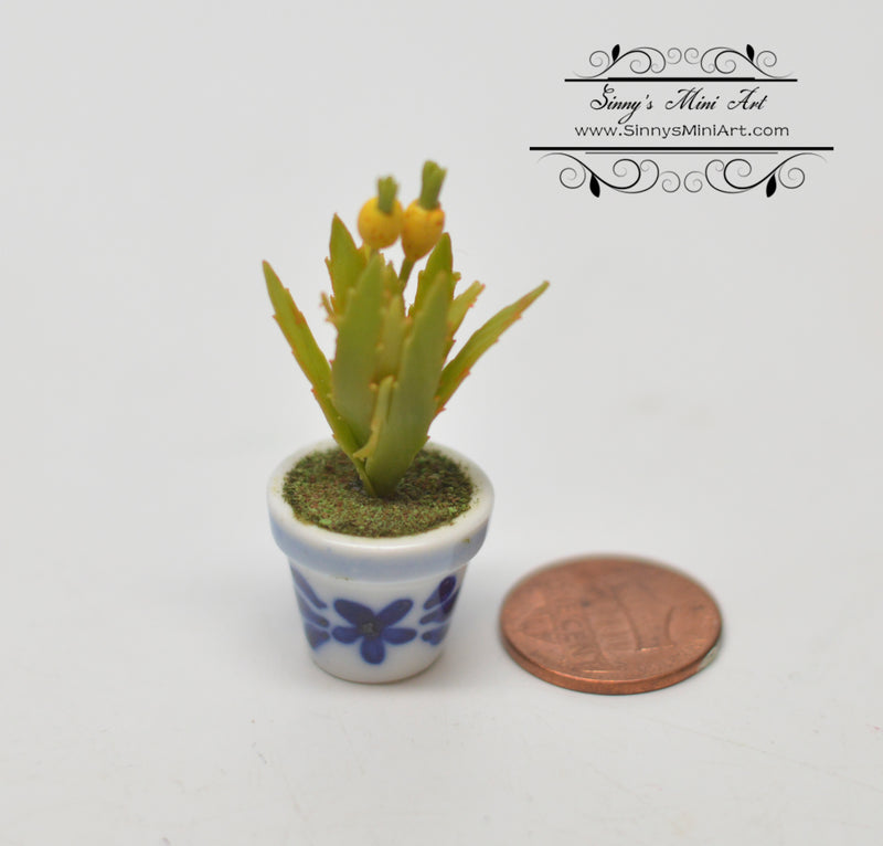 1:12 Dollhouse Miniature Pineapple Plant Mini Gardening BD A017
