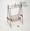 Clerance Sale 1: 12 Dollhouse Miniature Bench Swing Rust AZ EIWF593