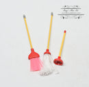 1:12 Dollhouse Miniature Cleaning Set/ Miniature Bathroom D190