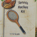 1:12 Dollhouse Miniature Tennis Racket Kit DI TY109