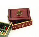 1:12 Dollhouse Miniature Sewing Box with Lid A117