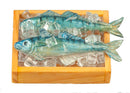 1: 12 Dollhouse Miniature Fresh Fish on Ice AZ G7535