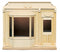 1:12 Dollhouse Miniature Bay Window Shop Kit AZ HW9992