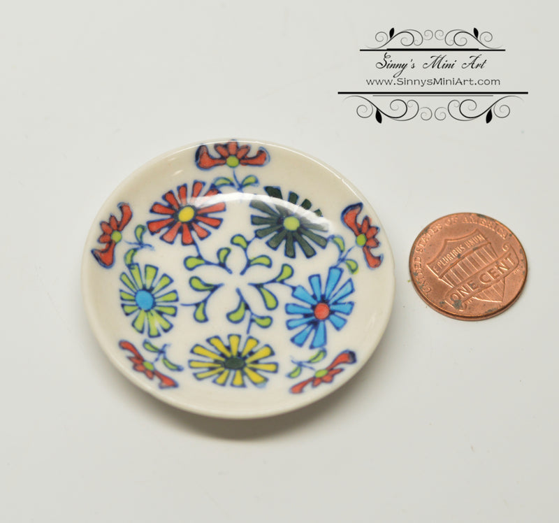 Dollhouse Miniature Large Platter/Plate A159-J