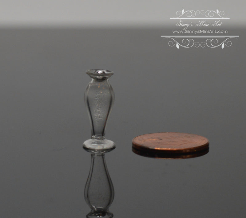 1:12 Dollhouse Miniature Glass Jar on Pedestal BD HB302