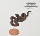 1:12 Dollhouse Miniature Forest Flame Snake Large AZ A3373L