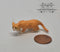 DIS 1:12 Dollhouse Miniature Orange Cat AZ A0066OR
