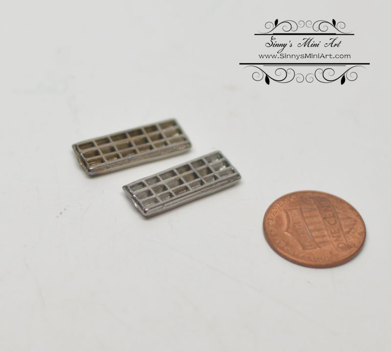 1:12 Dollhouse Miniature Ice Cube Trays 2/ AZ IM65178