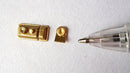 1:12 Dollhouse Miniature "Brass" Yale Lock DMUK M219