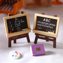 1:12 Dollhouse Miniature Artist Easel / Miniature Painting B34