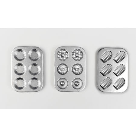 1:12 Dollhouse Miniature Baking Trays/Muffin Trays/Cupcake Trays H94