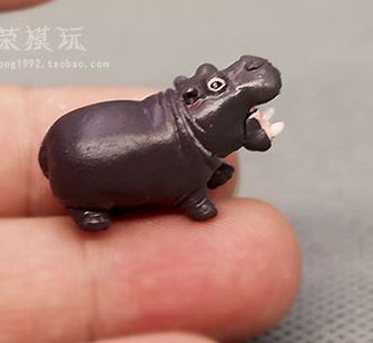 Miniature Hippo/Miniature Animal 1 PC B41