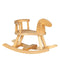1:12 Dollhouse Miniature Rocking Horse/Unfinished Furniture AZ T4659