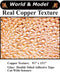 Copper Texture Copper Sheet AZ WM36102