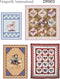 1:12 Dollhouse Miniature Carousel Quilt Sheet DI DR903