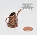 1:12 Dollhouse Miniature Antique Copper Watering Can/ AZ S1617