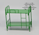 1:12 Dollhouse Miniature Bunk Beds/Green Miniature Beds/ E20-GREEN